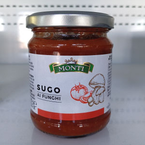 Sauce sugo al funghi Monti